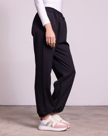 Joggers con lacci ai polsini