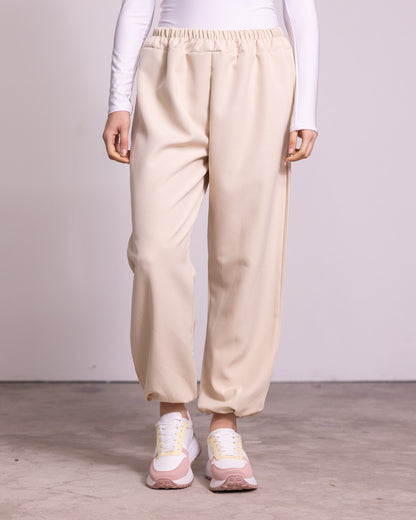 Joggers con lacci ai polsini