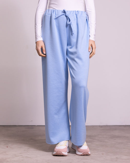 Pantalone morbido wide leg