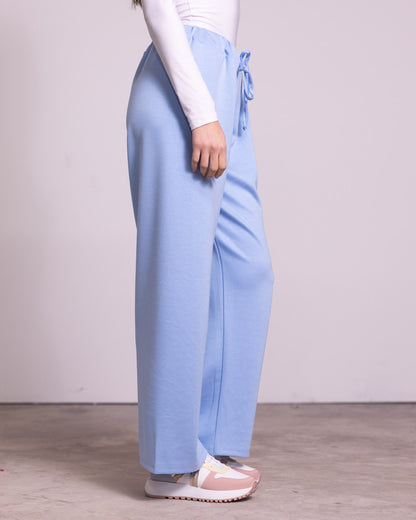 Pantalone morbido wide leg