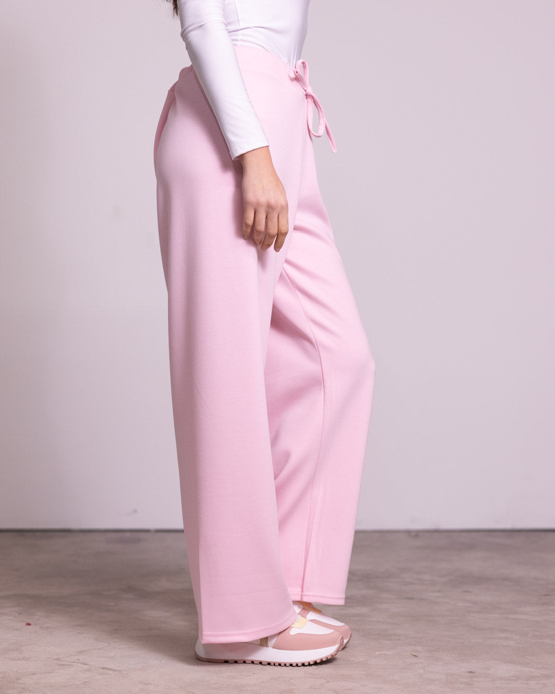 Pantalone morbido wide leg