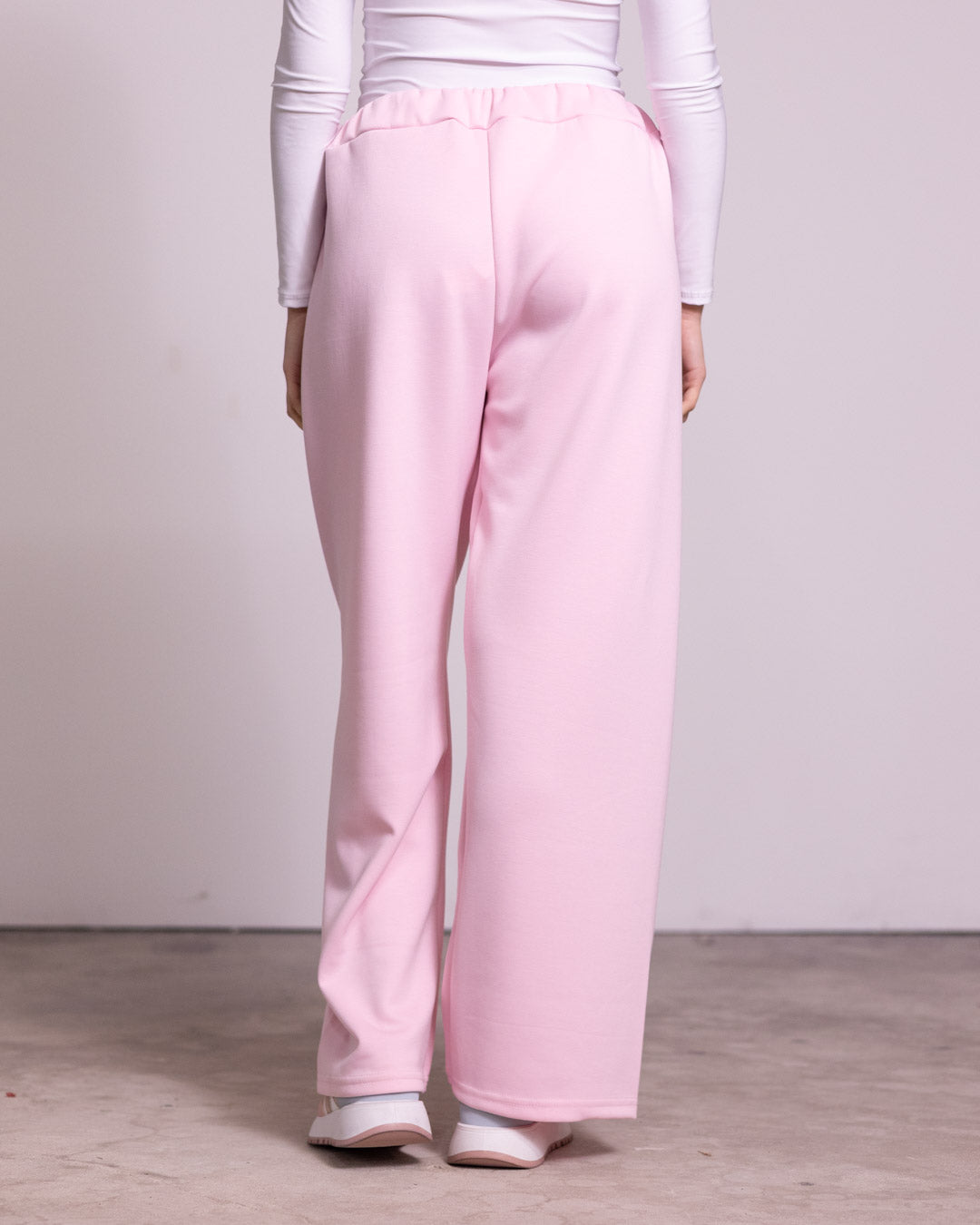 Pantalone morbido wide leg