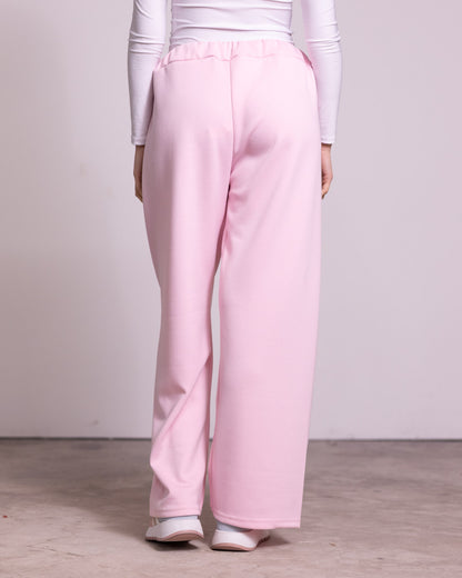 Pantalone morbido wide leg