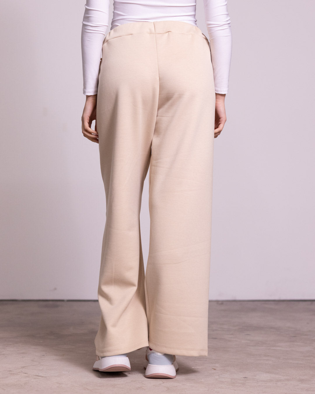 Pantalone morbido wide leg