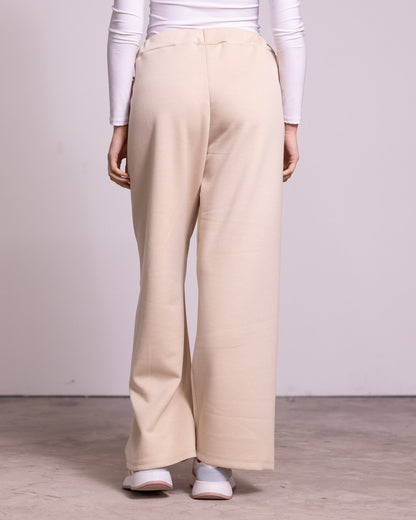 Pantalone morbido wide leg