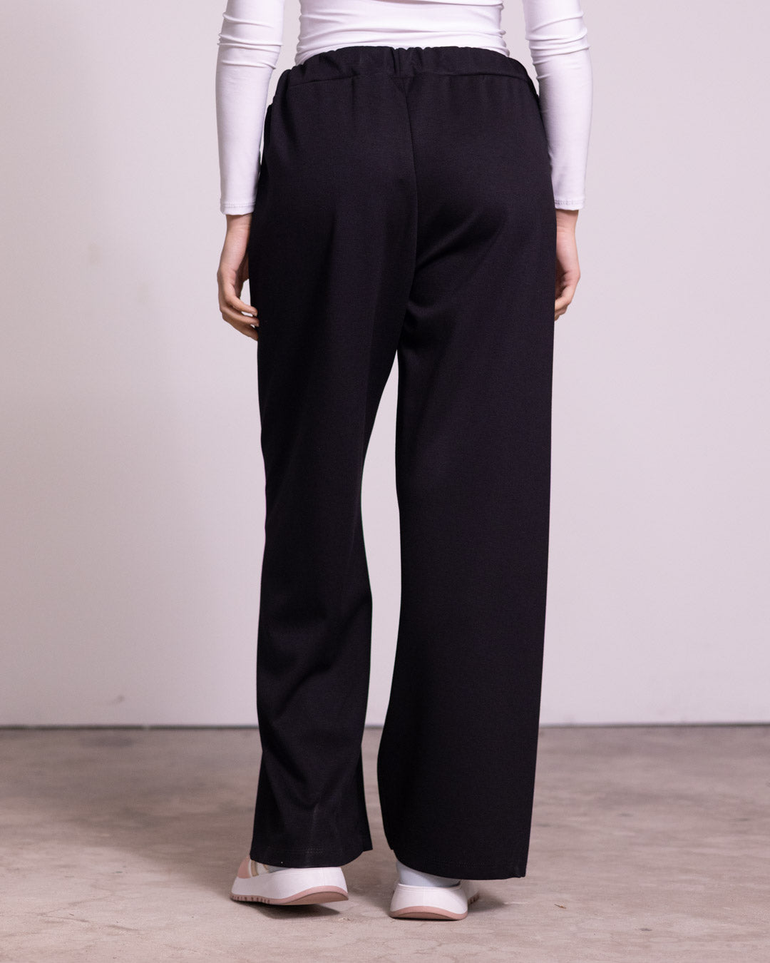 Pantalone morbido wide leg