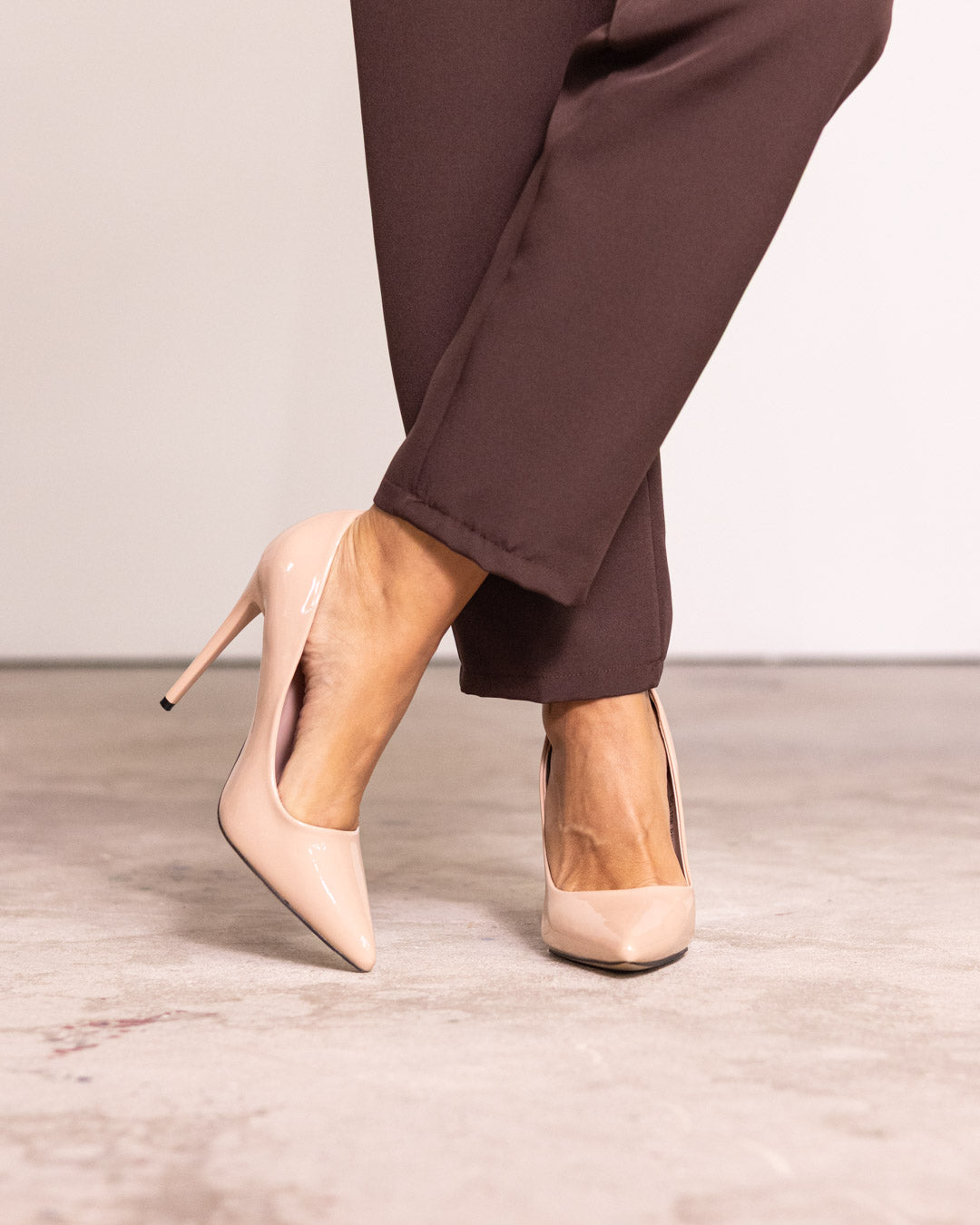 Décolleté stiletto vernice