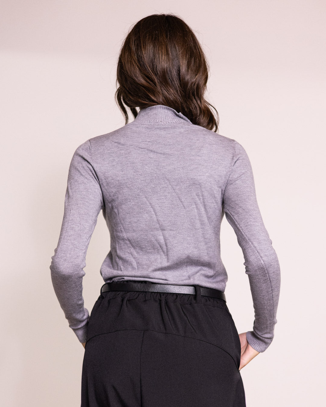 Maglione lupetto manica lunga