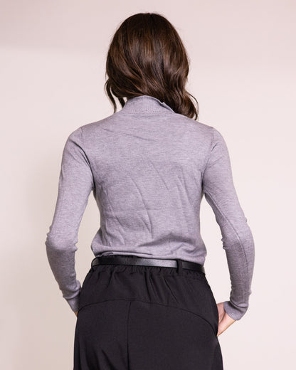 Maglione lupetto manica lunga