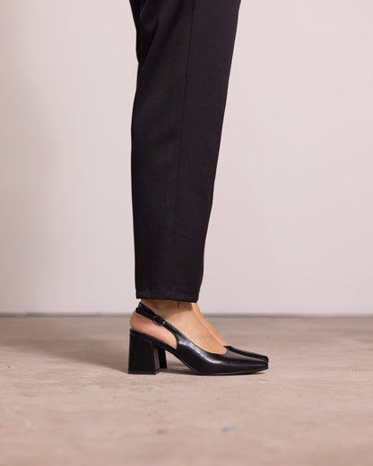 Décolleté slingback tacco medio