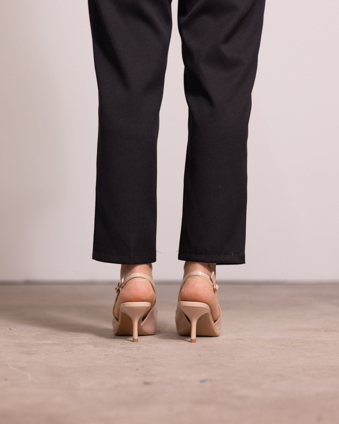 Décolleté slingback fiocco